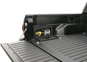 Toyota Tacoma Truck Bed Lockbox - Side - Tuffy Products - 3-Digit Combo - Black - `05-`22
